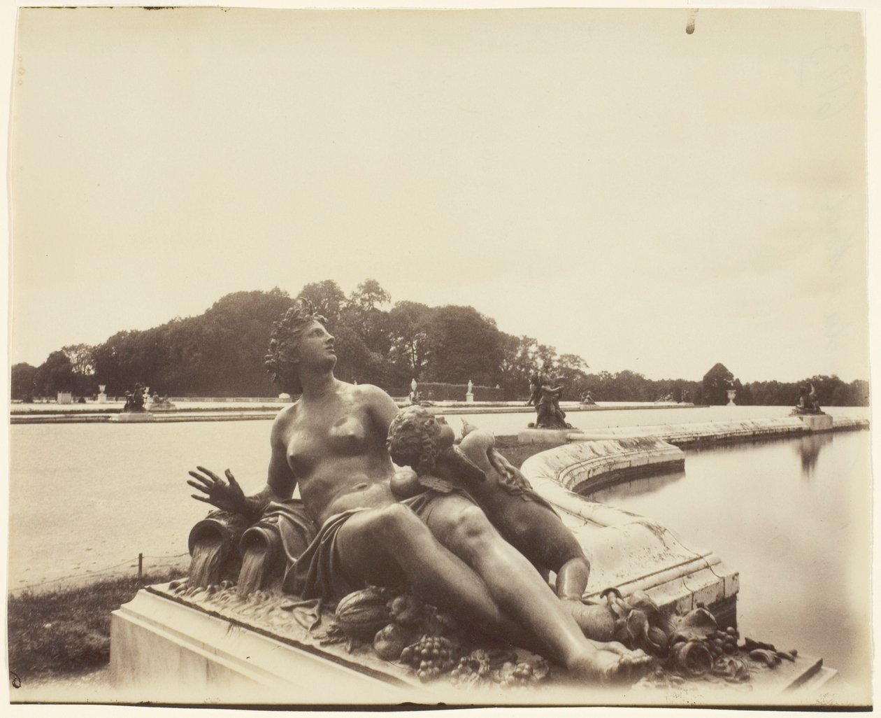 Versailles, Bacia do Norte de Jean Eugène Auguste Atget