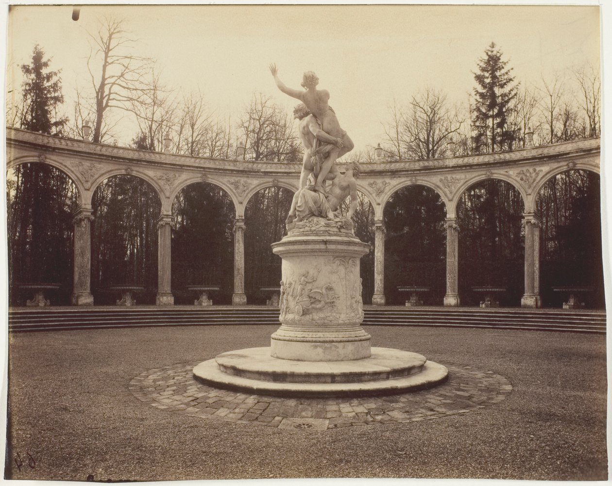 Versalhes, Bosquet de la Colonnade de Jean Eugène Auguste Atget