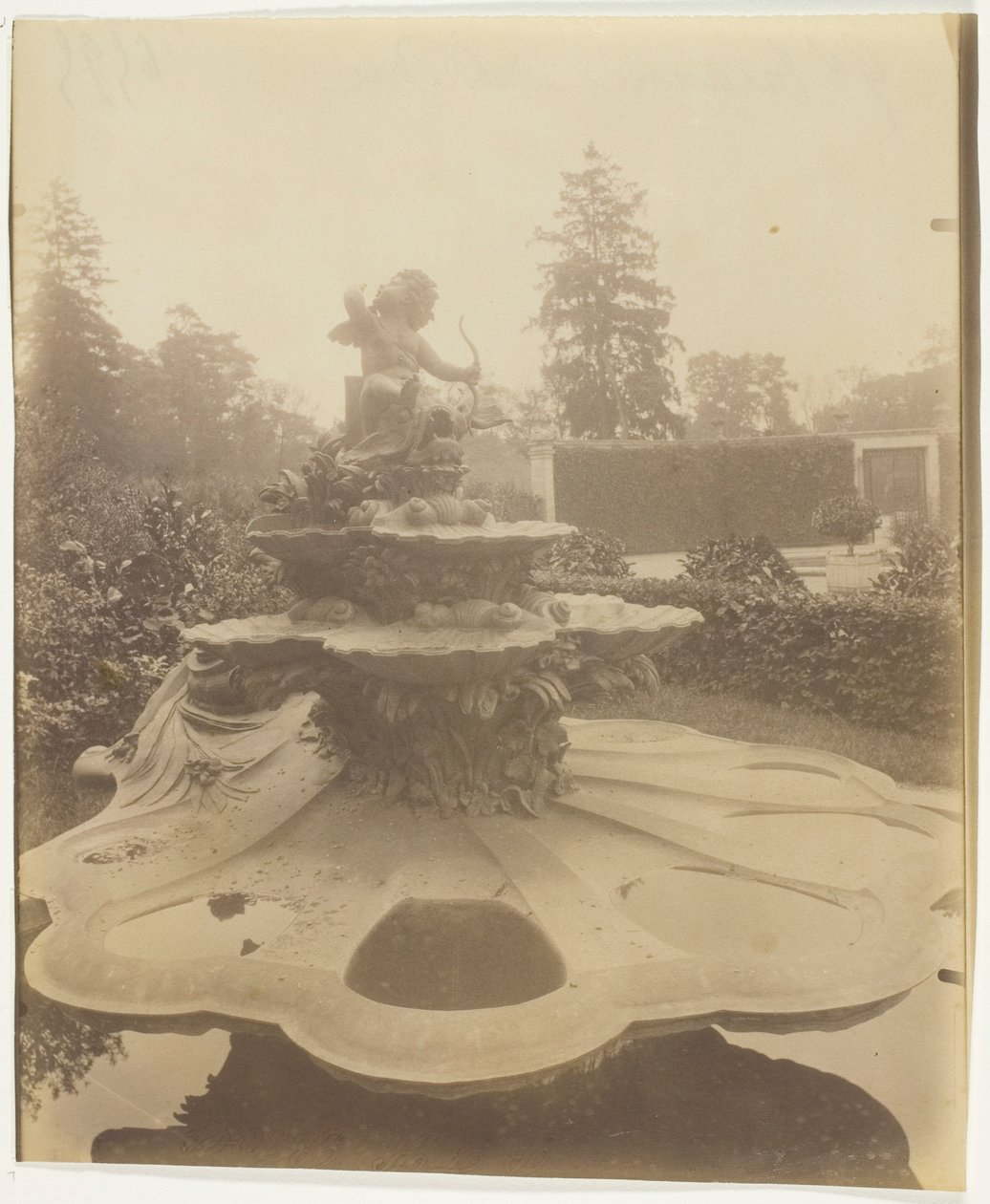 Versalhes, Grande Trianon (Le Parc) de Jean Eugène Auguste Atget