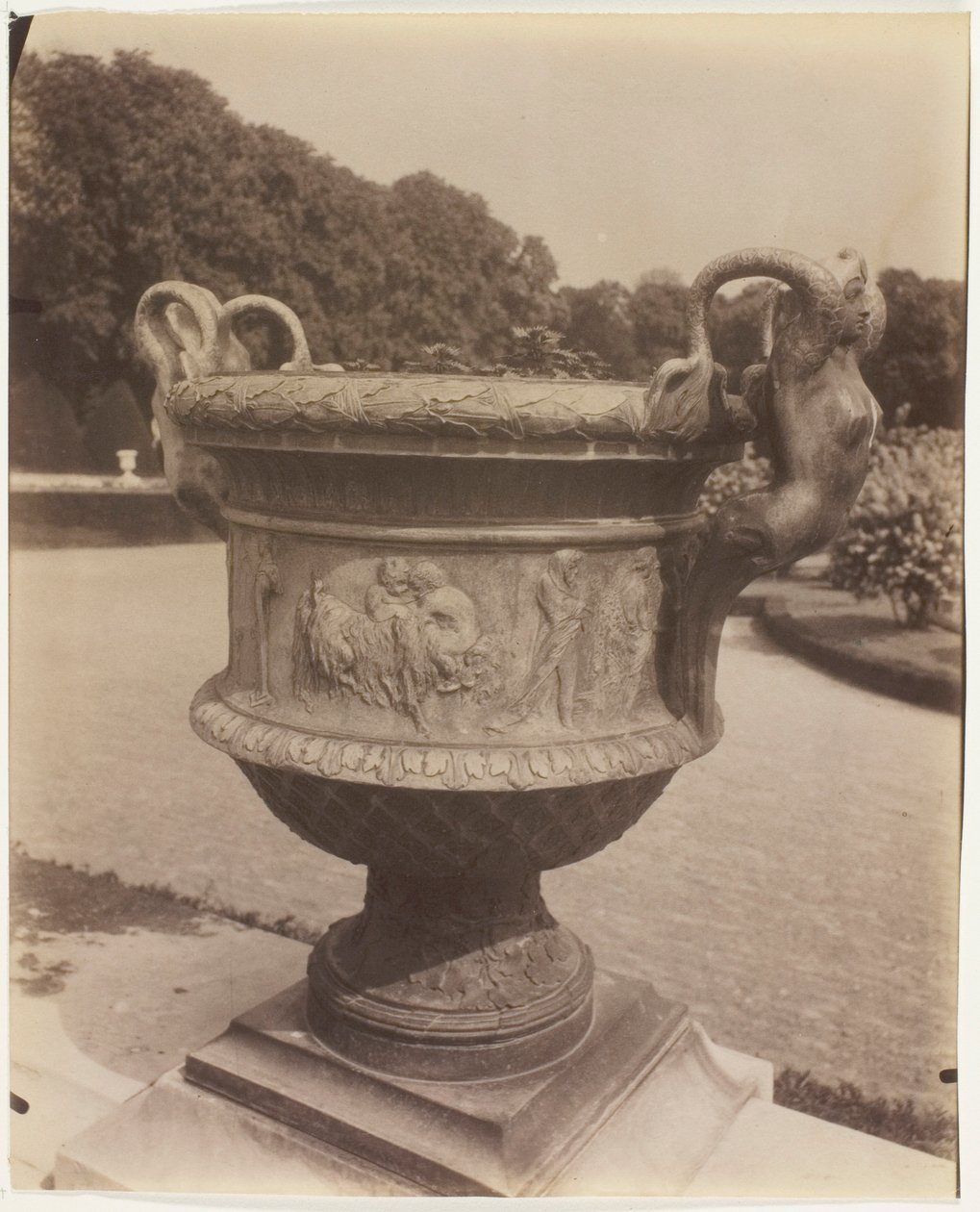 Versailles, Jarra de Ballin de Jean Eugène Auguste Atget