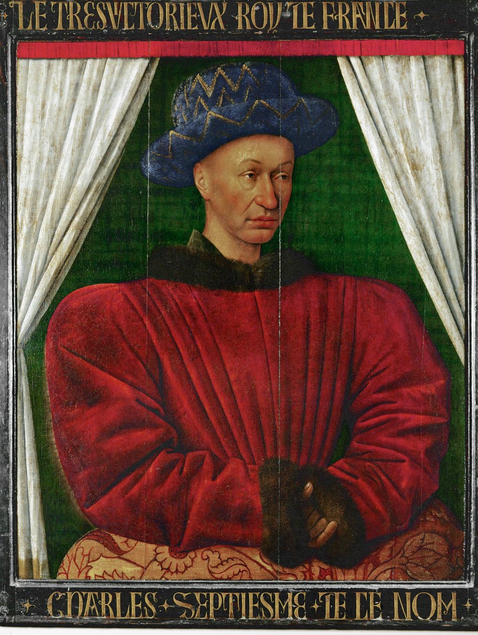 Carlos VII, rei de França ... de Jean Fouquet