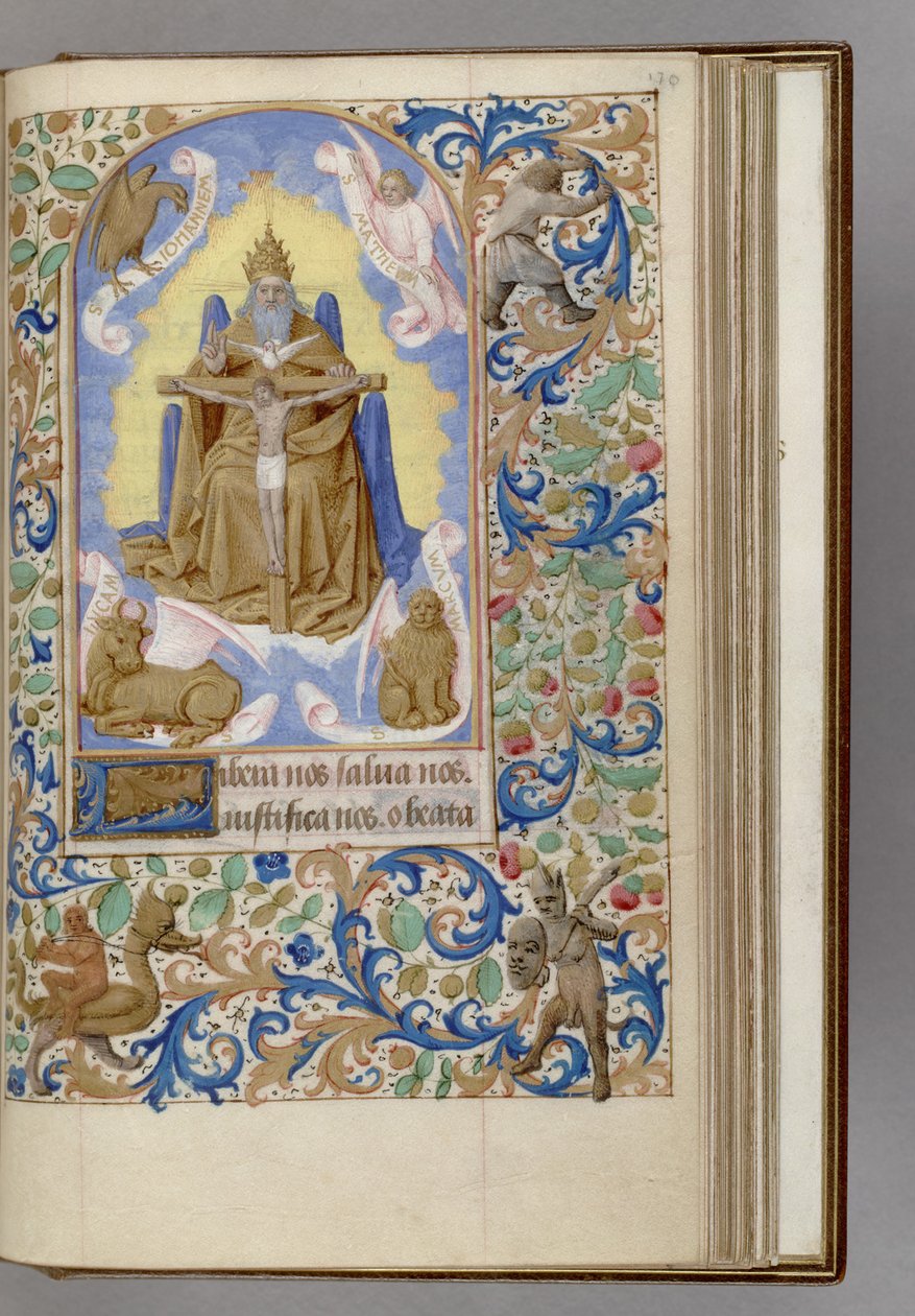 Livro de horas de Gnadenstuhl, 1450-1499 de Jean Fouquet