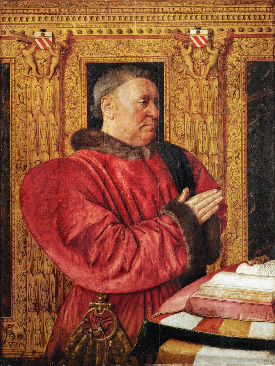 Guillaume Jouvenel des Ursins foi chanceler de Carlos VII e Luís XI ... de Jean Fouquet