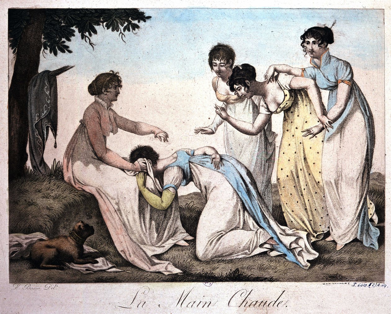 Jogo das Meninas: Hot Hand by Bosio v. 1820 de Jean Francois Bosio