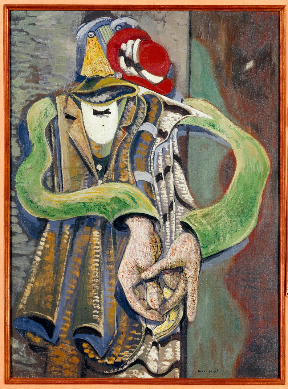 O casal. Pintura de Max Ernst (1891 - 1976) de Jean Francois Garneray