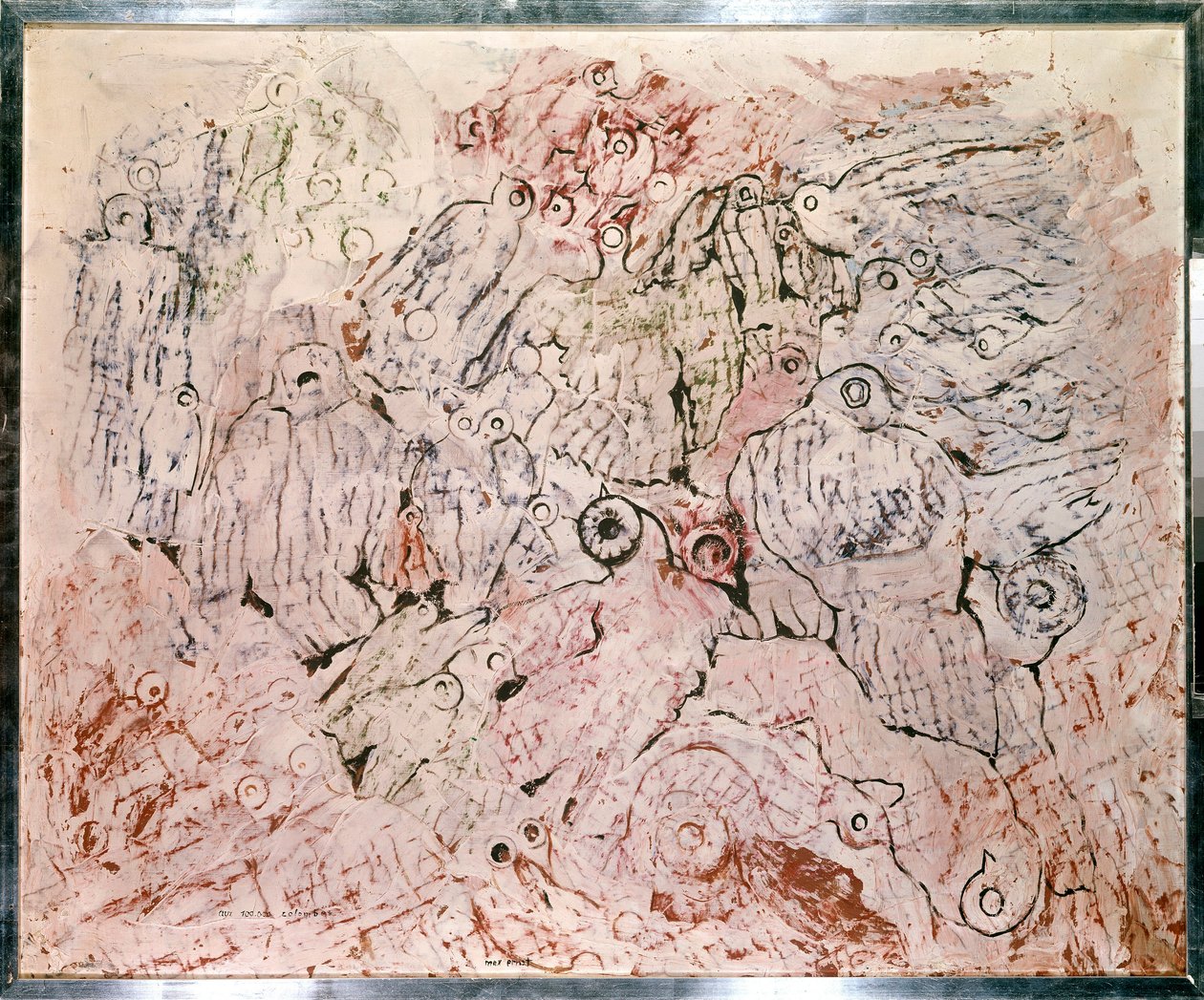Para as 100.000 Pombas Pintura por Max Ernst (1891 - 1976) de Jean Francois Garneray