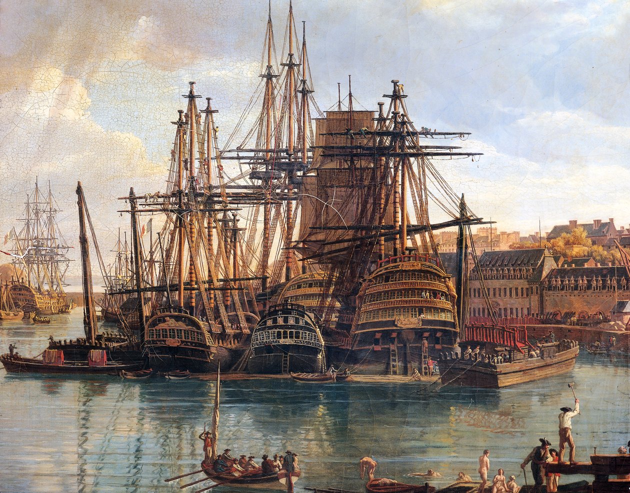 O Porto de Brest de Jean Francois Hue