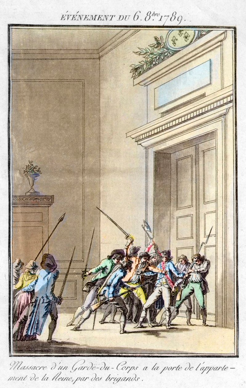Revolução Francesa - Evento de 6 de Outubro de Jean Francois Janinet