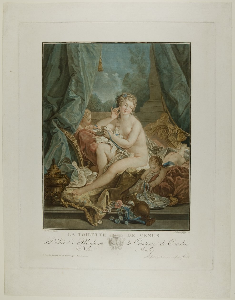 A casa de banho de Vénus de Jean Francois Janinet