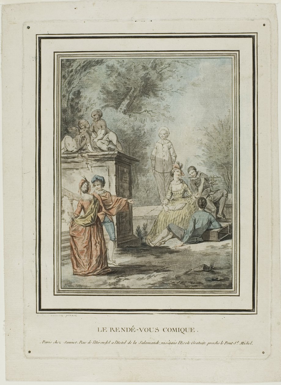 O Rendevous Cómico de Jean Francois Janinet