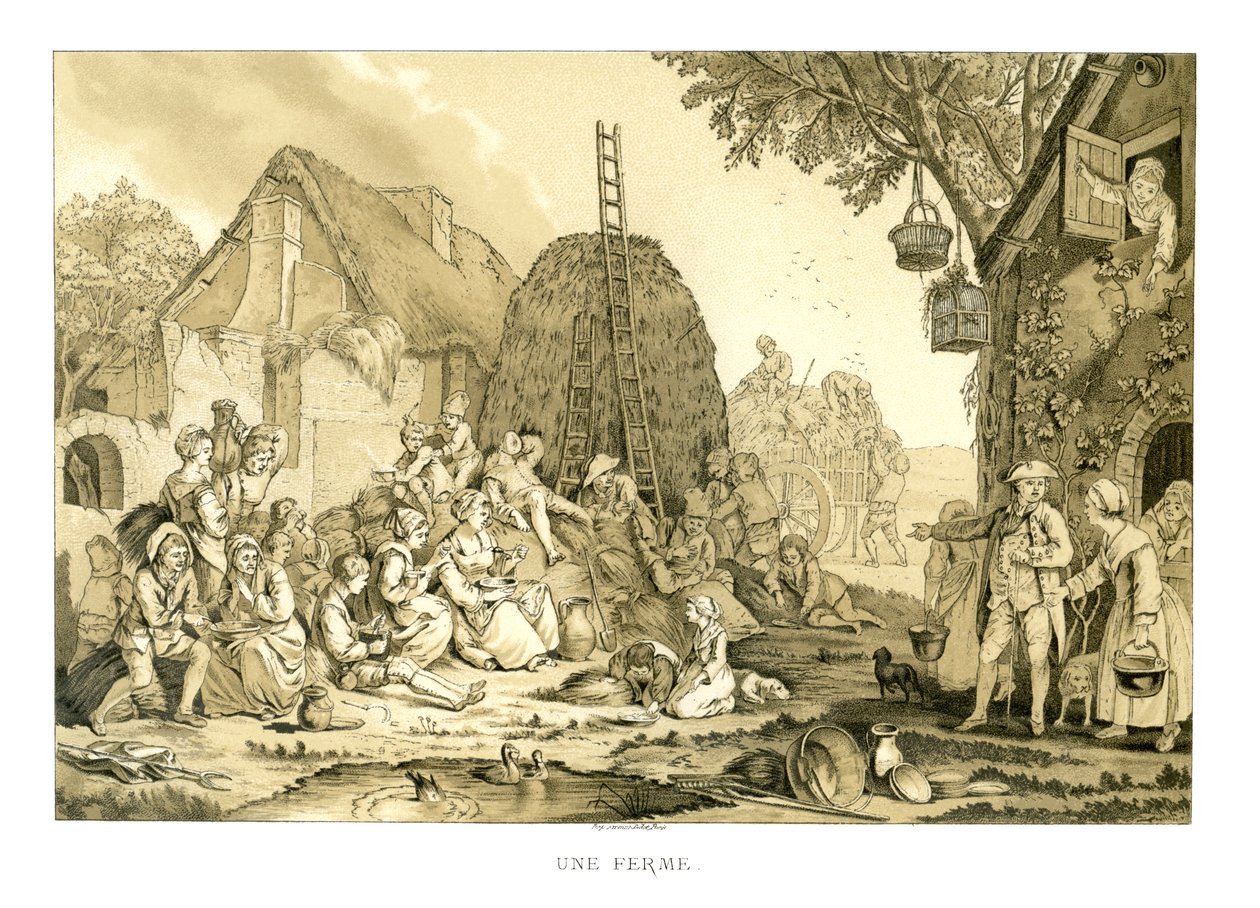 A Fazenda, 1885. de Jean Francois Janinet