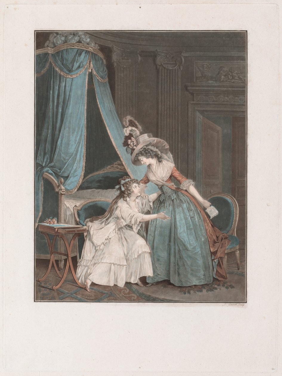 A Indiscrição, 1788. de Jean Francois Janinet