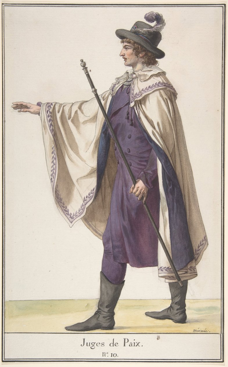 A Justice of the Peace, ca. 1798-99. de Jean Francois Leonor Merimee