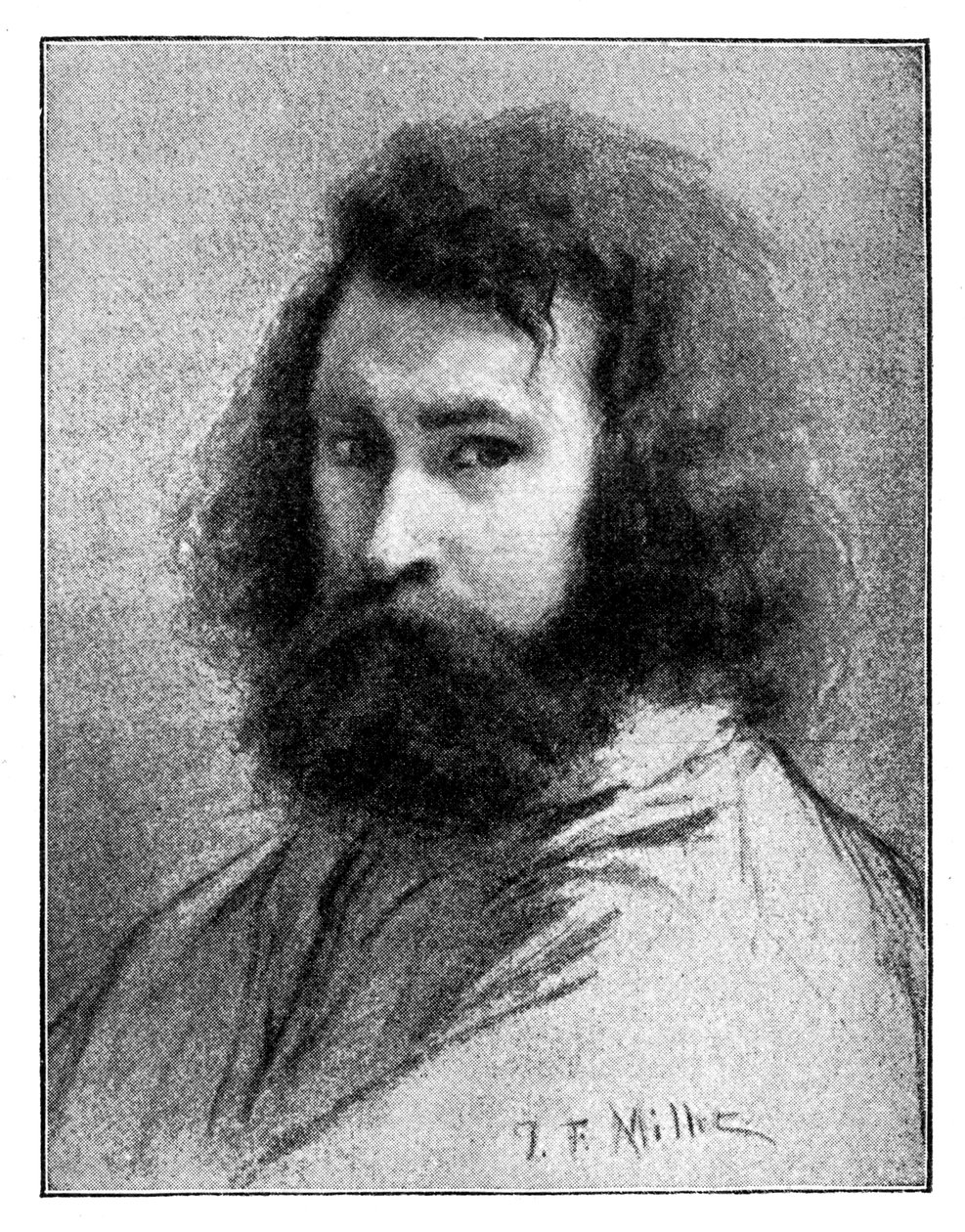 Jean-François Millet, pintor francês do século XIX, 1900. de Jean Francois Millet