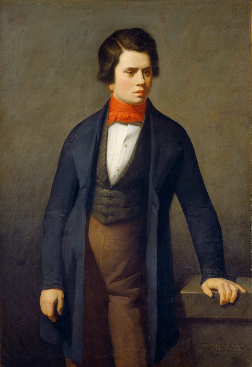 Leconte de Lisle, c. 18401841. de Jean Francois Millet