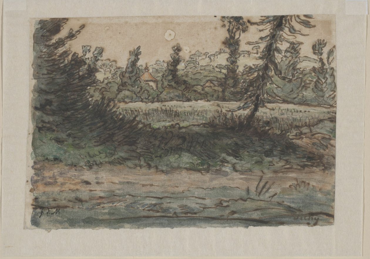 Perto de Vichy de Jean Francois Millet