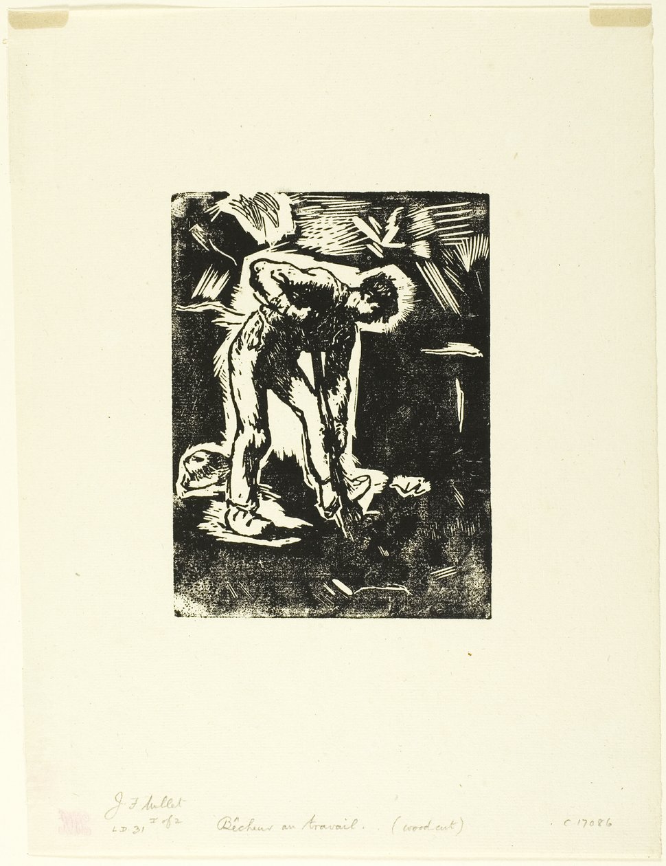 Cavando Camponês de Jean Francois Millet
