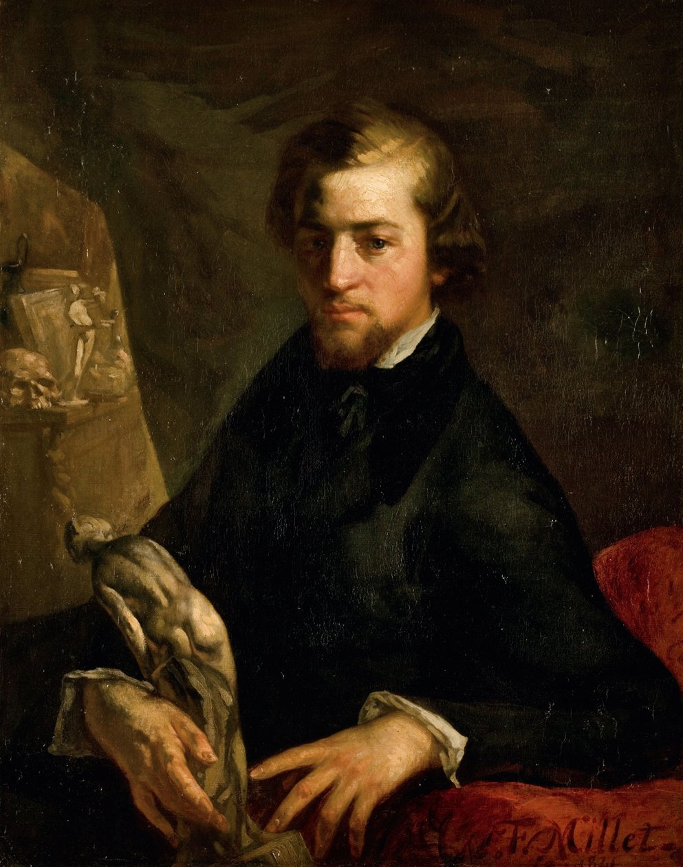 Retrato de Charles-André Langevin de Jean Francois Millet