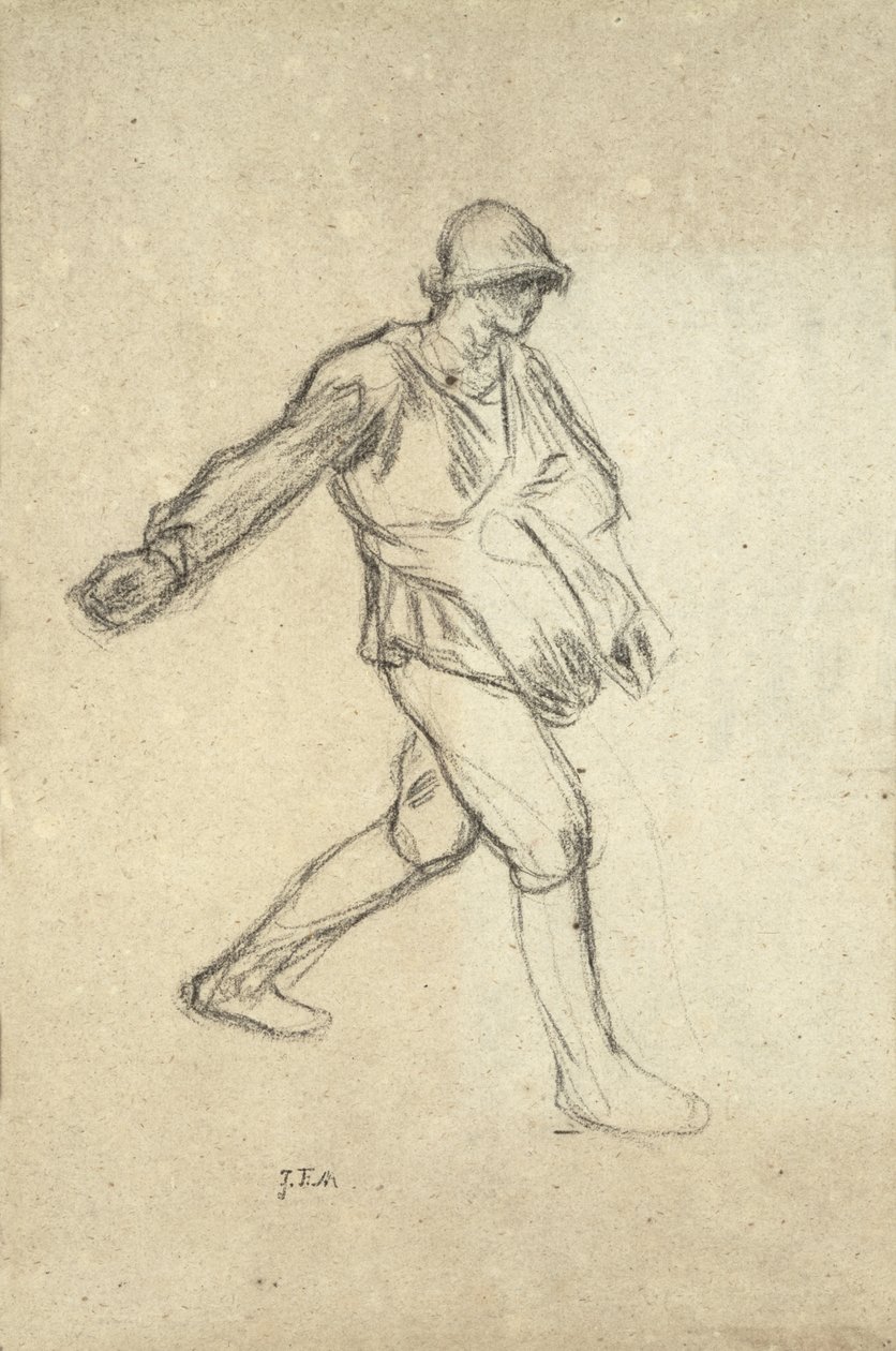 Estudo para "O Semeador" de Jean Francois Millet