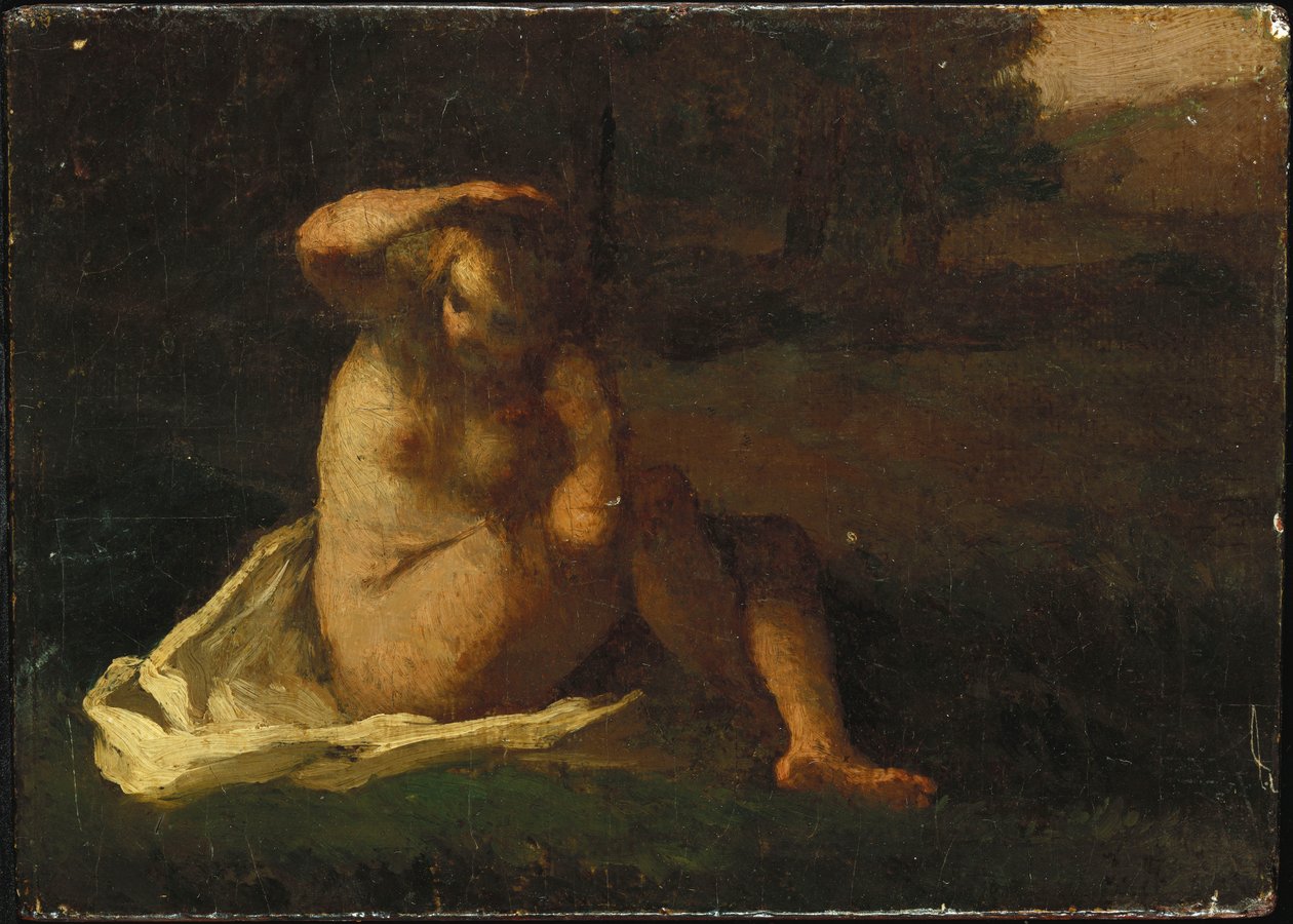 The Bather de Jean Francois Millet