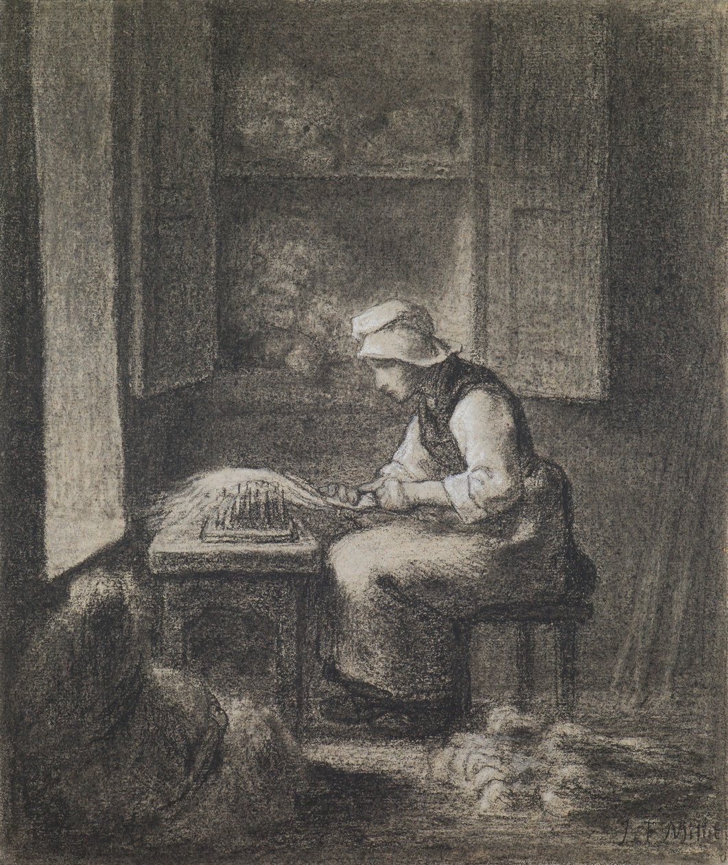 O Cardador de Jean Francois Millet