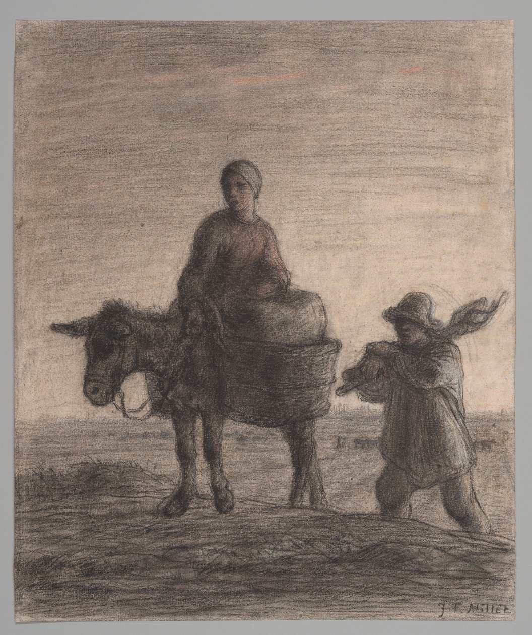 A partida para o trabalho de Jean Francois Millet