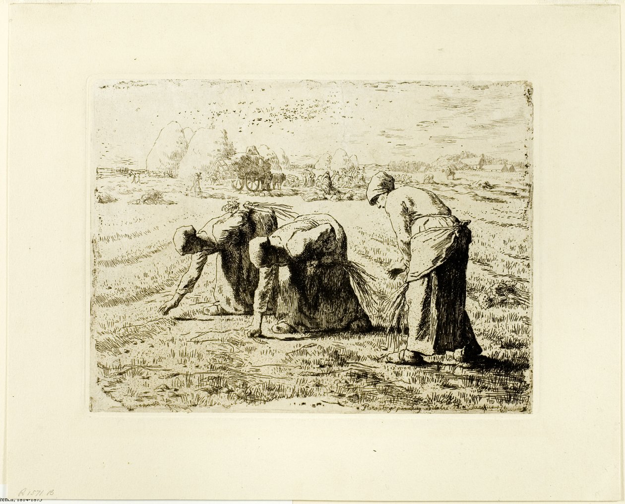 Os respigadores de Jean Francois Millet