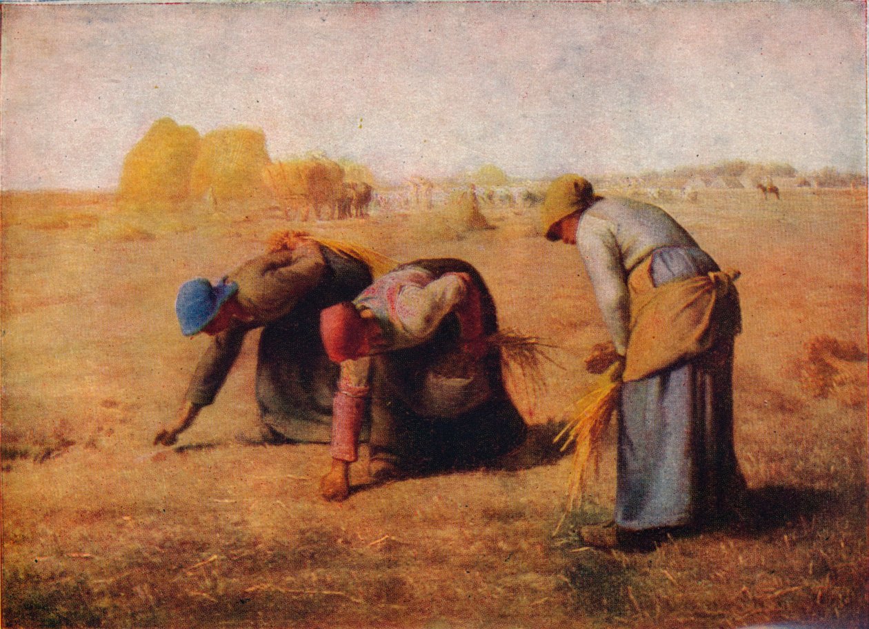 Os Gleaners, 1857, 1911 de Jean Francois Millet