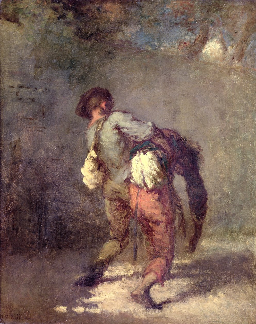 O bom samaritano de Jean Francois Millet