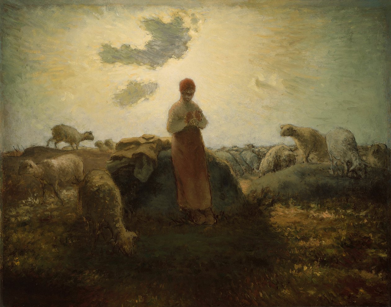 O Guardião do Rebanho de Jean Francois Millet
