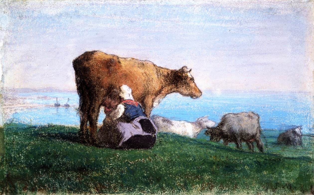 A leiteira de Jean Francois Millet