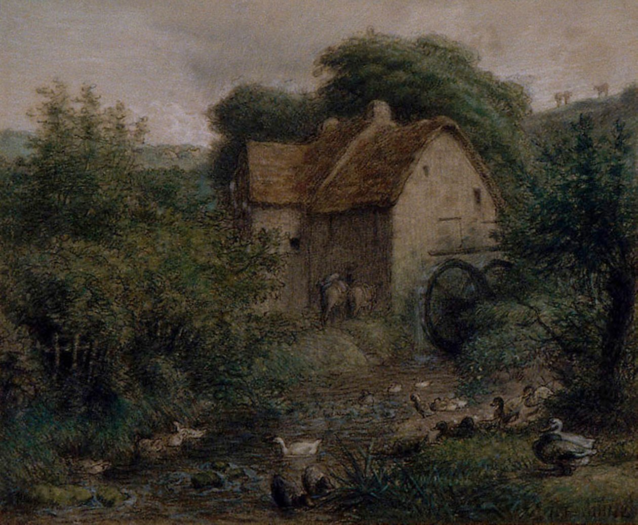 O Velho Moinho de Jean Francois Millet