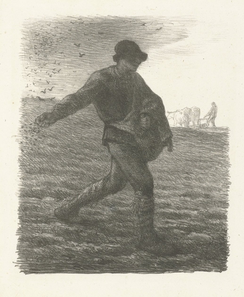 O Semeador, 1851 de Jean Francois Millet