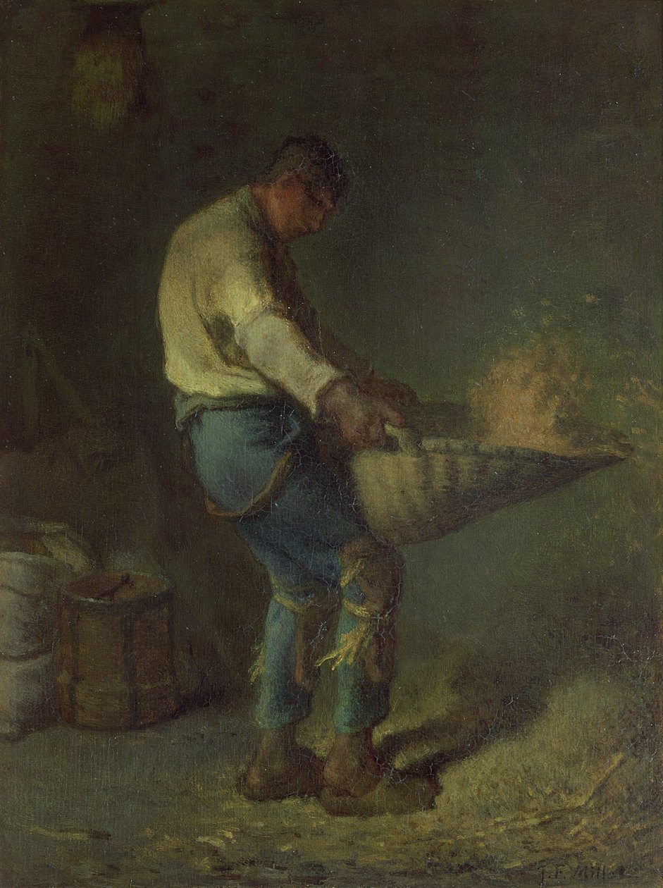 O Winnower (diretoria) de Jean Francois Millet