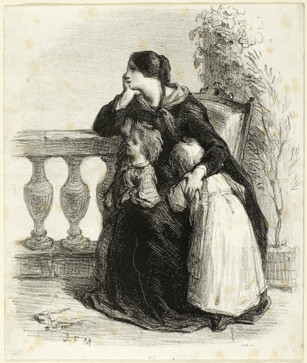 Onde é que ele pode estar de Jean Francois Millet