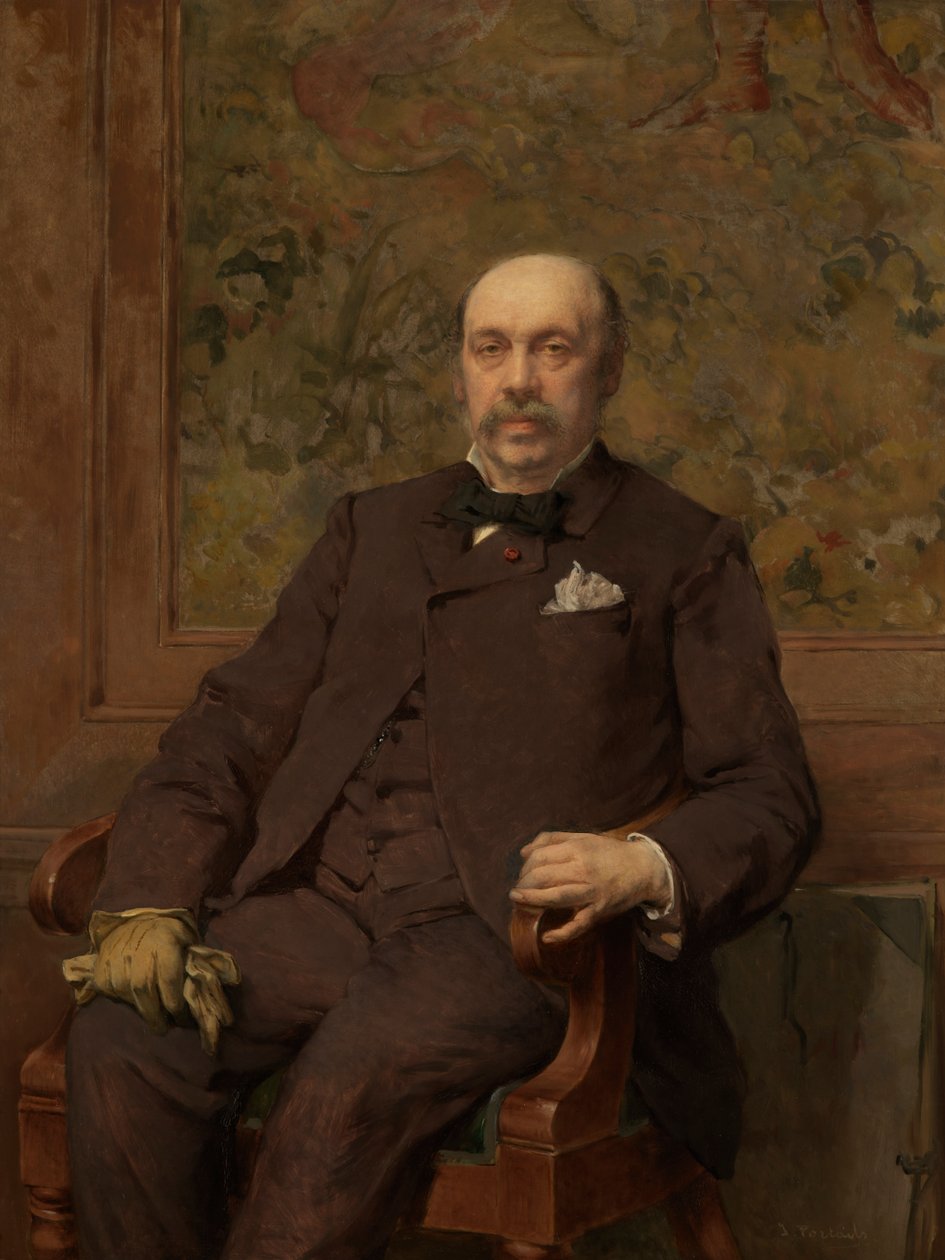 Auto-retrato (óleo sobre tela) de Jean Francois Portaels
