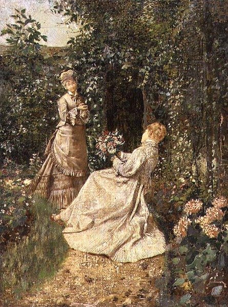 No Jardim de Jean Francois Raffaelli