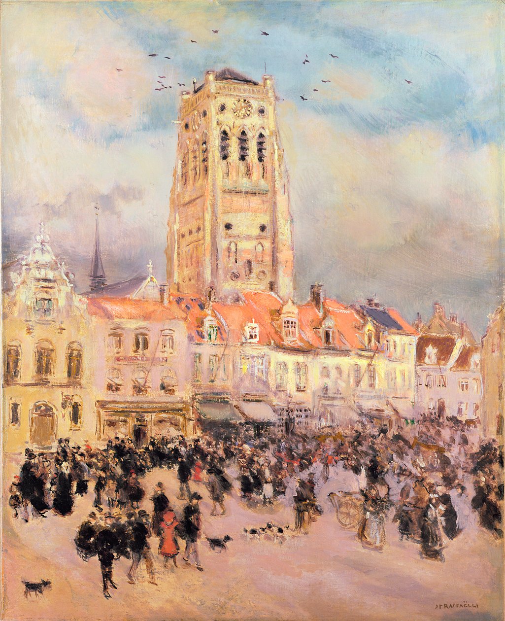 Cidade do norte de Jean Francois Raffaelli