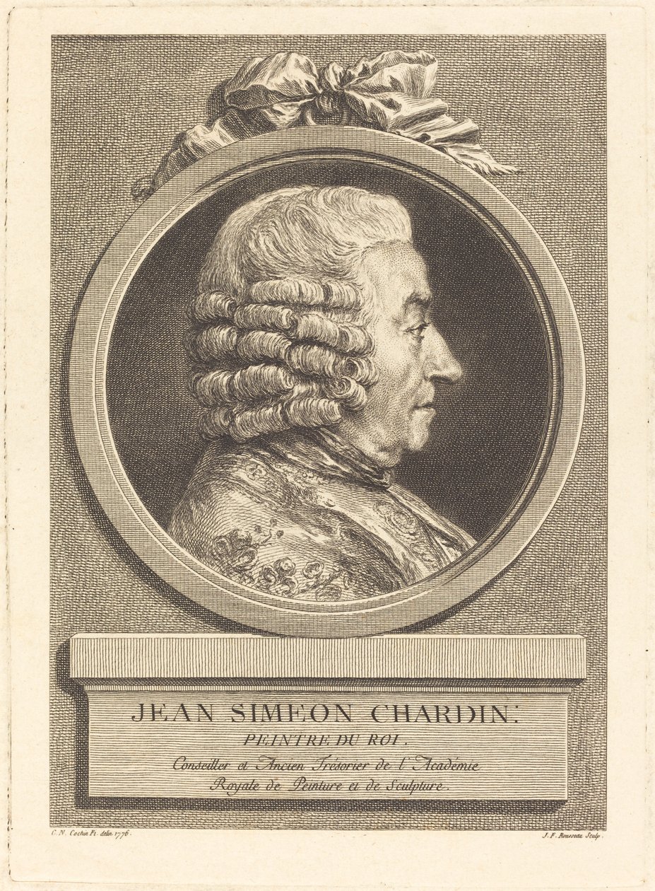 Jean Baptiste Simeon Chardin de Jean Francois Rousseau
