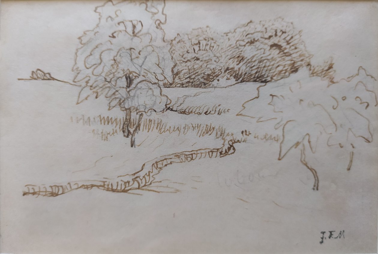 [Árvores e bosques à volta de Vichy] de Jean Francois Millet