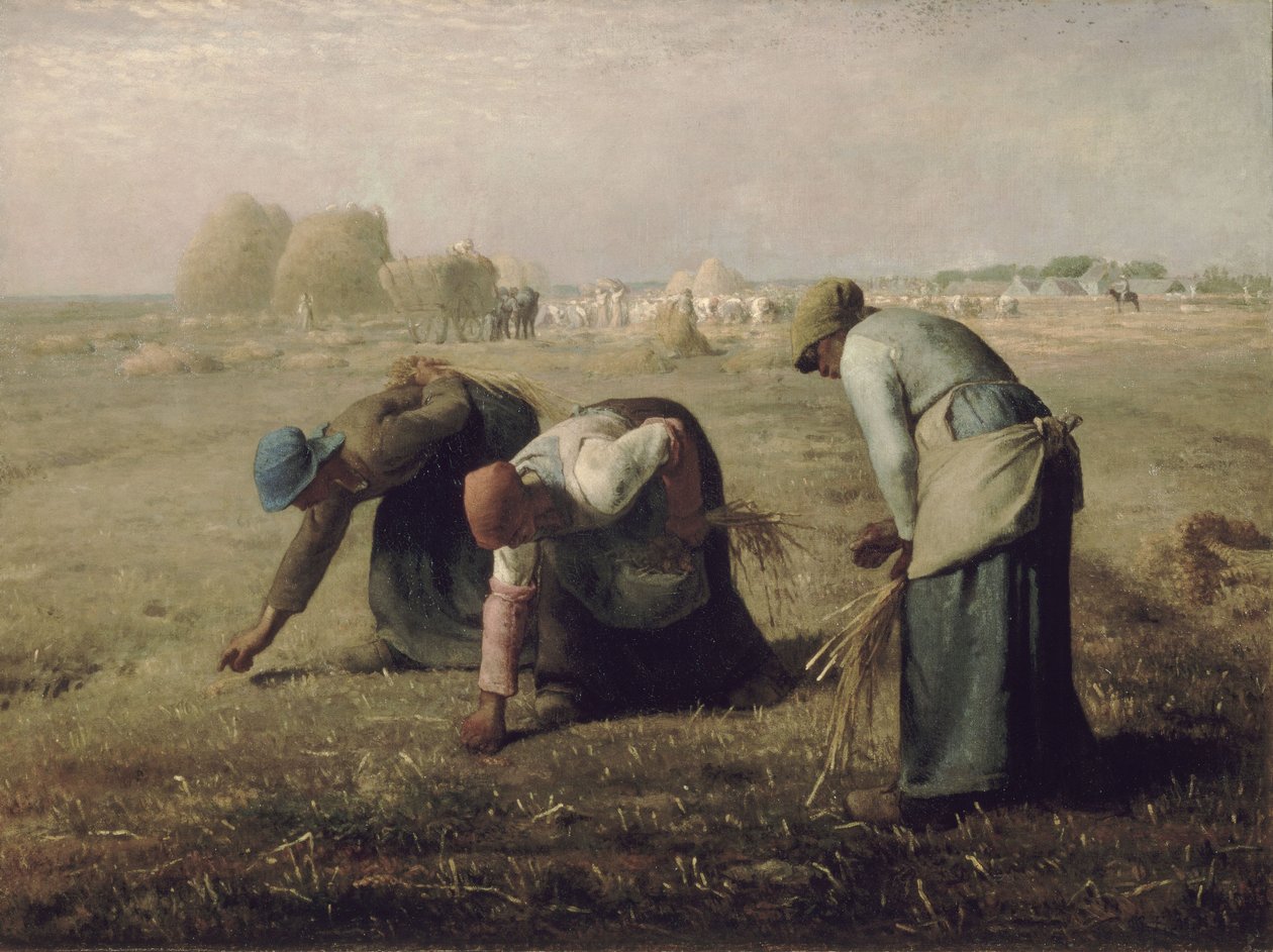 Os Glaneus de Jean Francois Millet