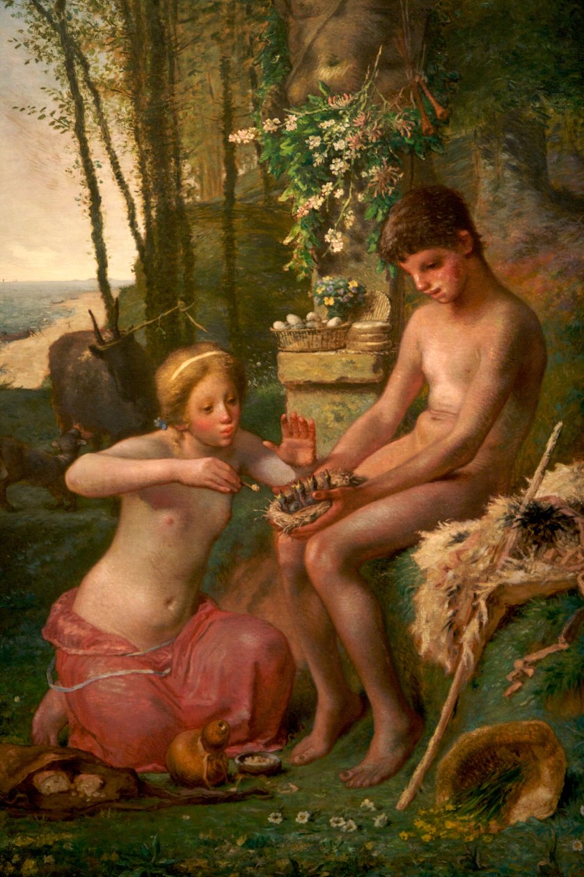 Primavera (Daphnis e Chloë) de Jean Francois Millet
