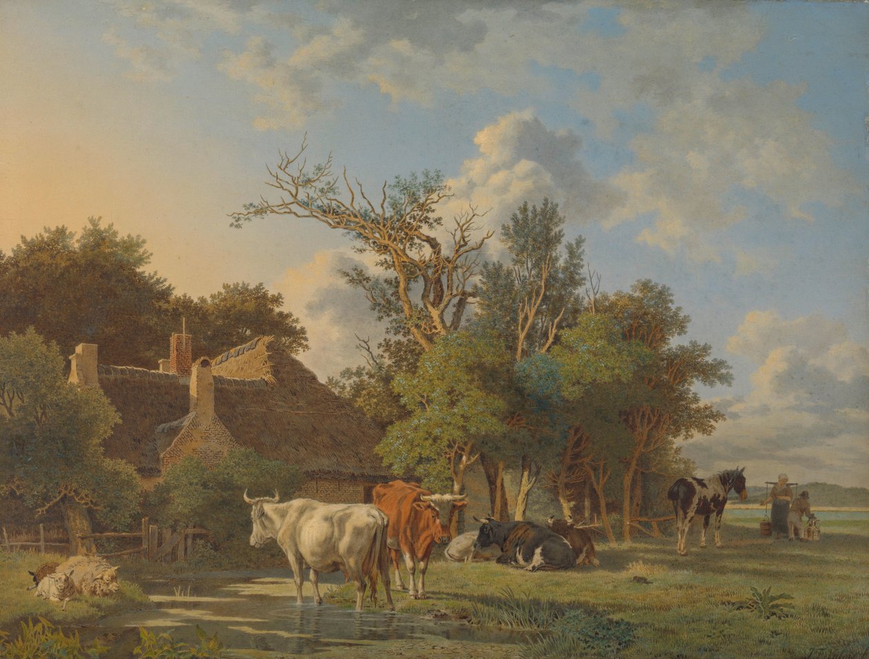 Paisagem de Jean François Valois