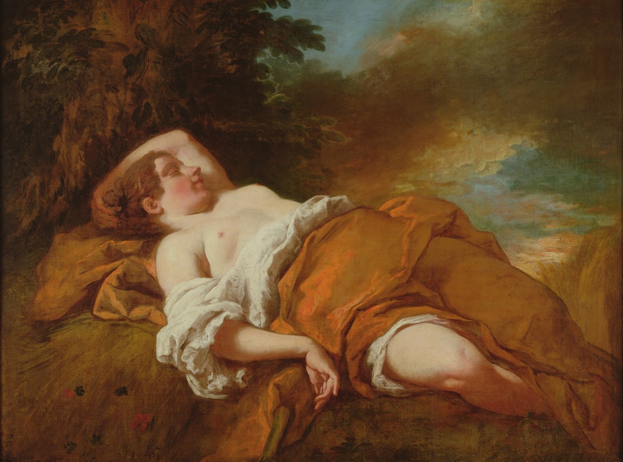Colheita de dormir de Jean François de Troy