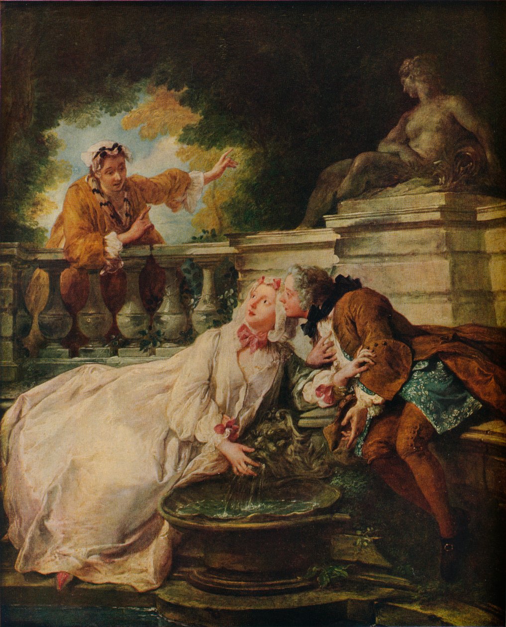 O Alarme, A Governanta Fidele, 1723 de Jean François de Troy