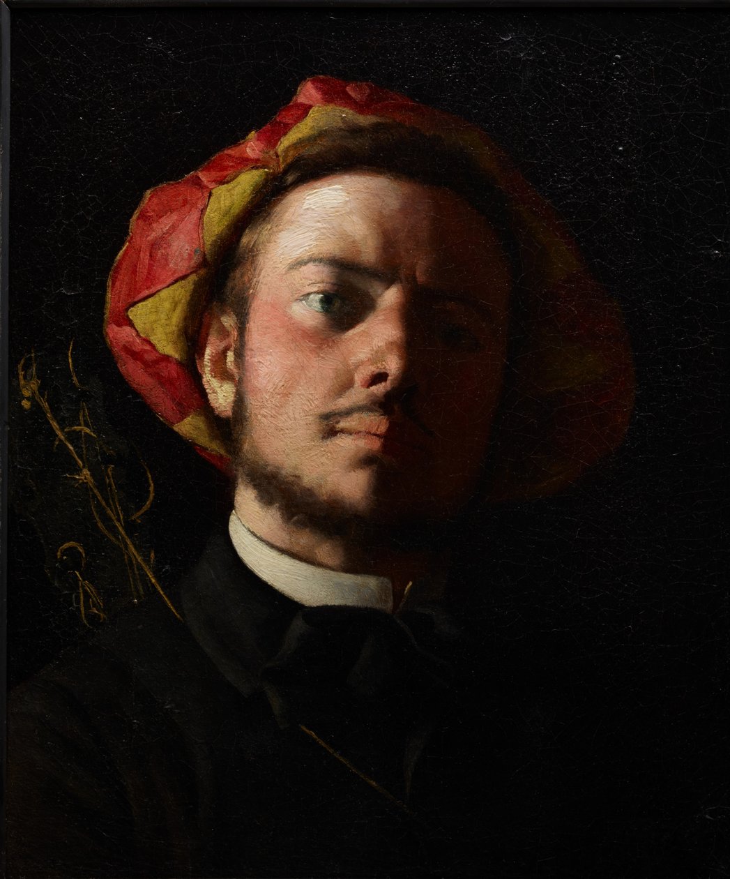 Retrato de Paul Verlaine como trovador de Jean Frederic Bazille