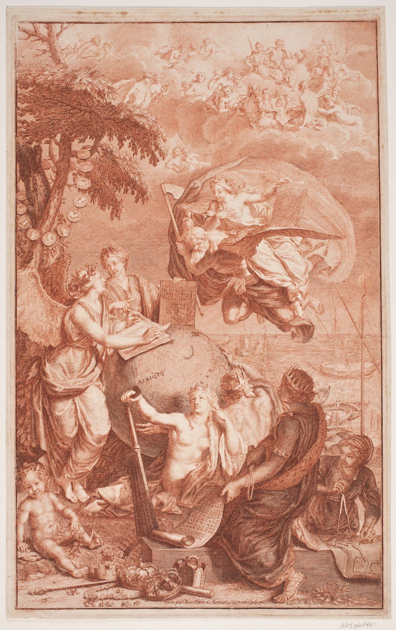 Alegoria do transporte de Jean Frederic Herman
