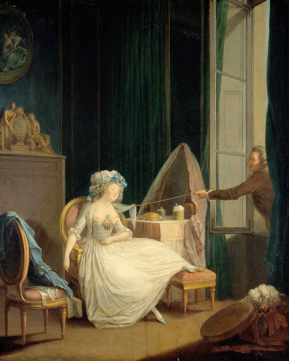 Amor frívolo, c. 1780. de Jean Frederic Schall
