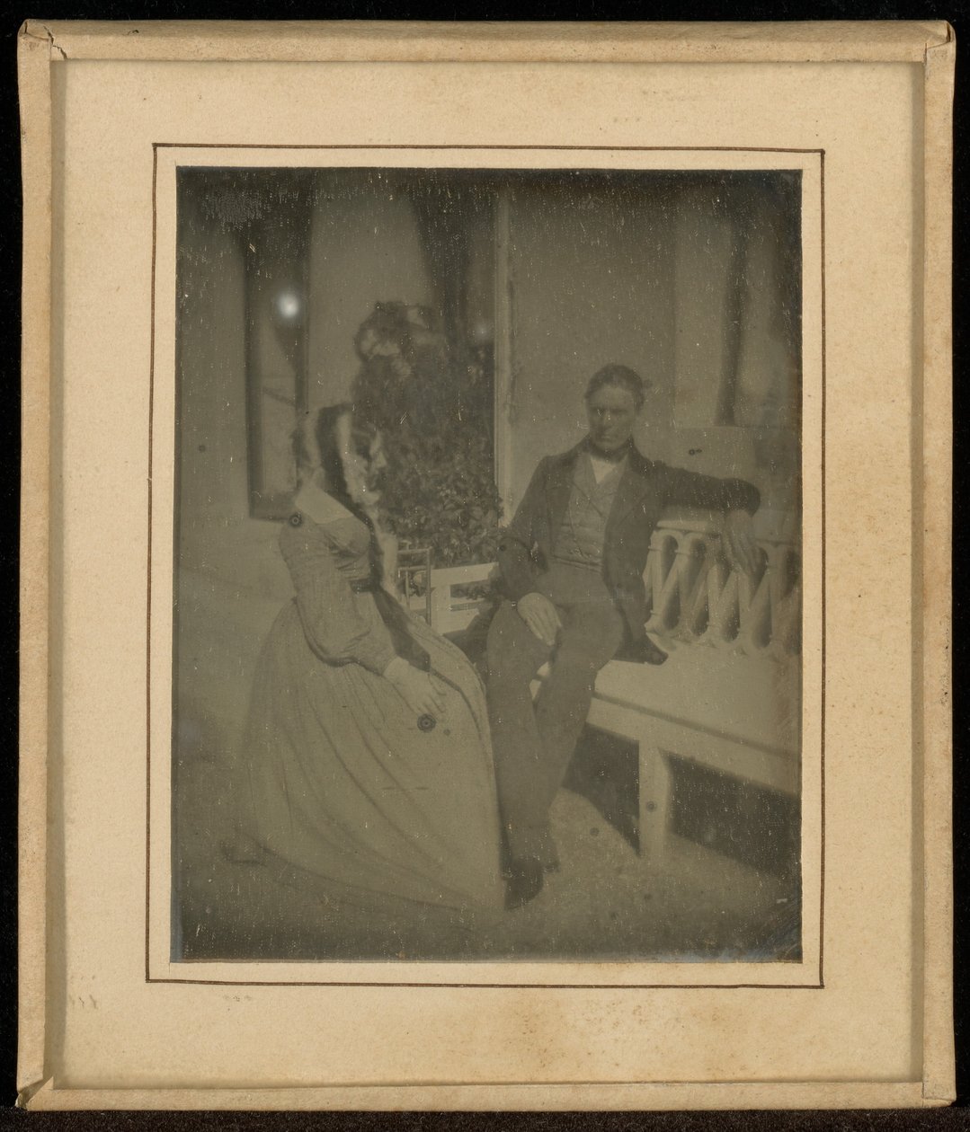 [Retrato de Anna de Westphalen e do seu marido] de Jean Gabriel Eynard
