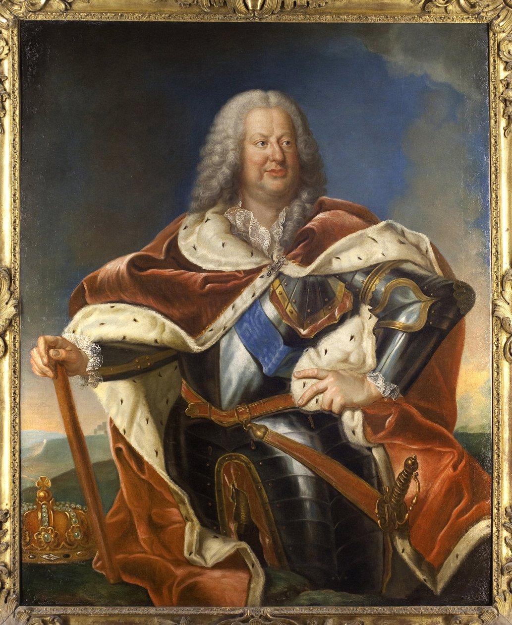 Retrato de Stanislas Leszczynski (Leszczinski de Jean Girardet